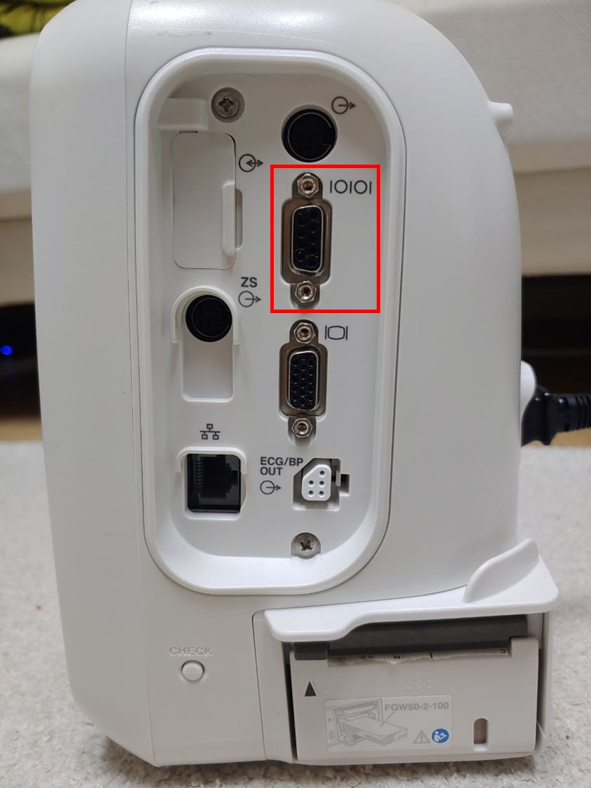 QI-373P board — serial port